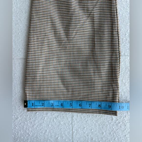 MAJORELLE Arlana Pant in Brown Check Size XS - Picture 10 of 12